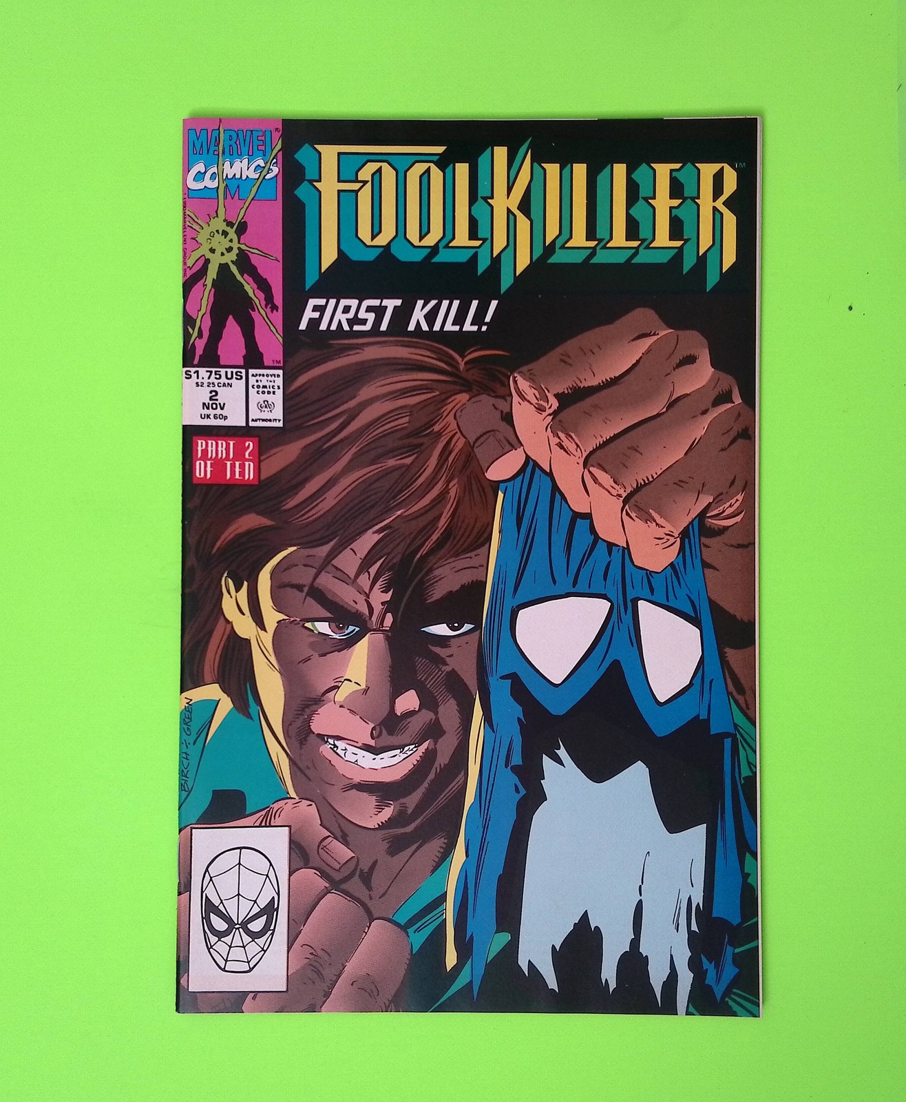 Foolkiller #2 Vol. 1 1990 Marvel Comics 1st App High Grade Comic Book B25-171