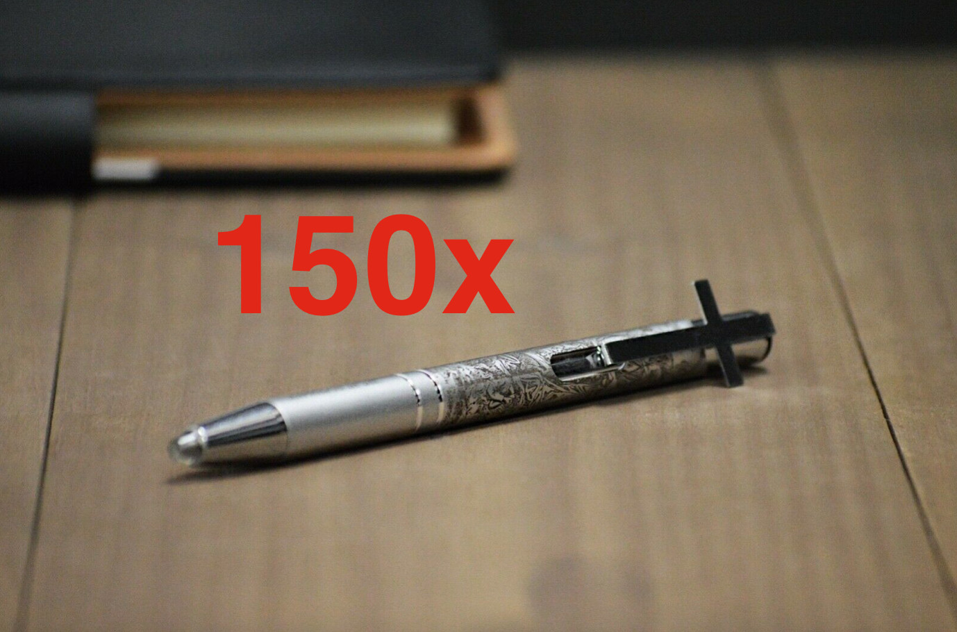 (150 PCS) 1 John 1:5 Ballpoint Flashlight LED Pen (150 PCS WHOLESALE BULK LOT)