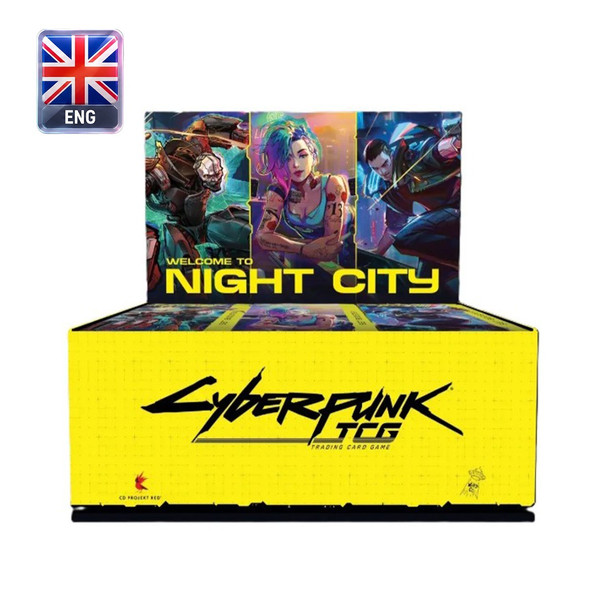 Cyberpunk TCG - Welcome to Night City - Booster Box - ENG - PREORDER 30/10