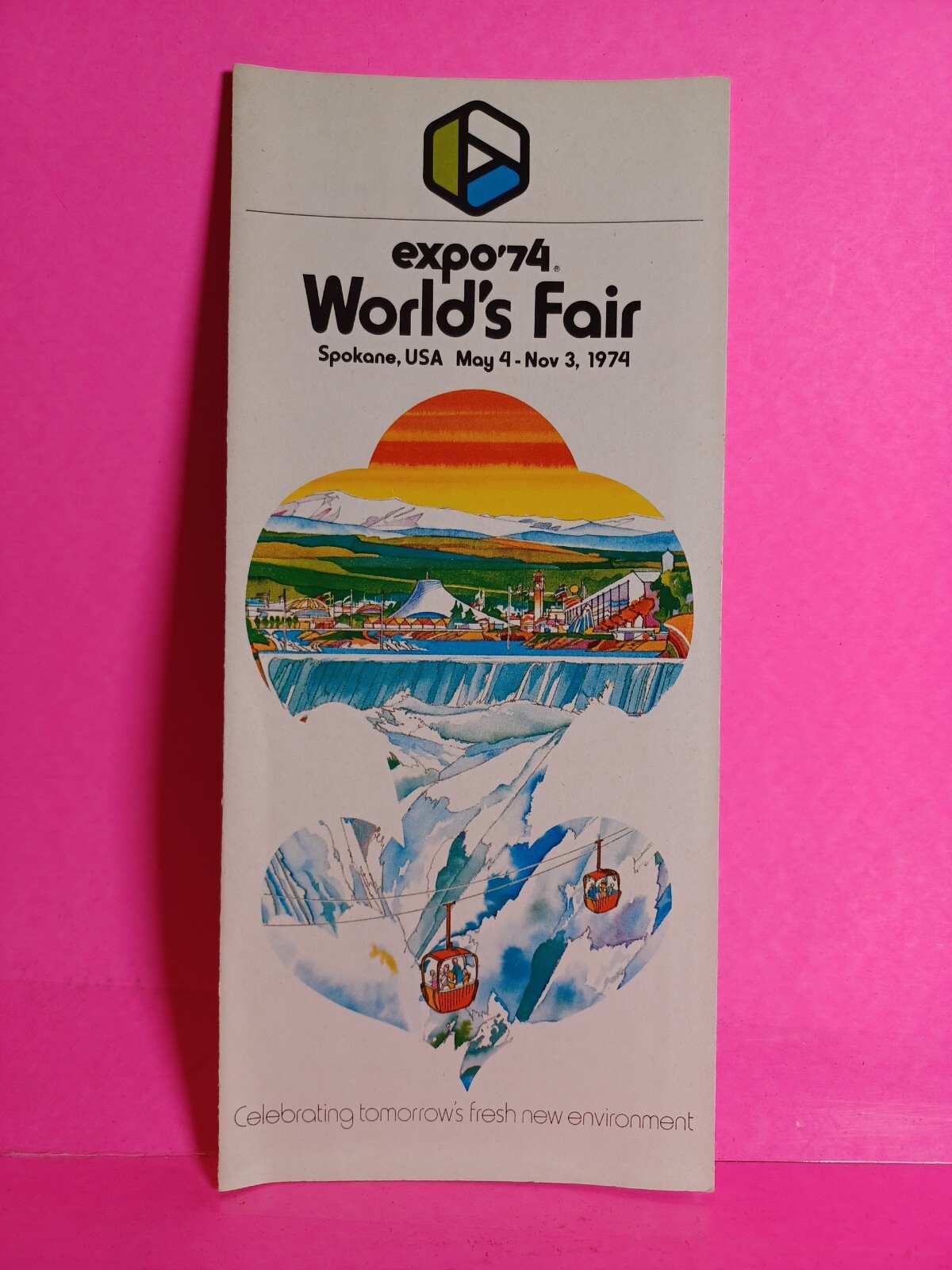 1974 World's Fair Flyer Expo'74 Original Flyer 1974 World's Fair Flyer Expo'74 Original Flyer