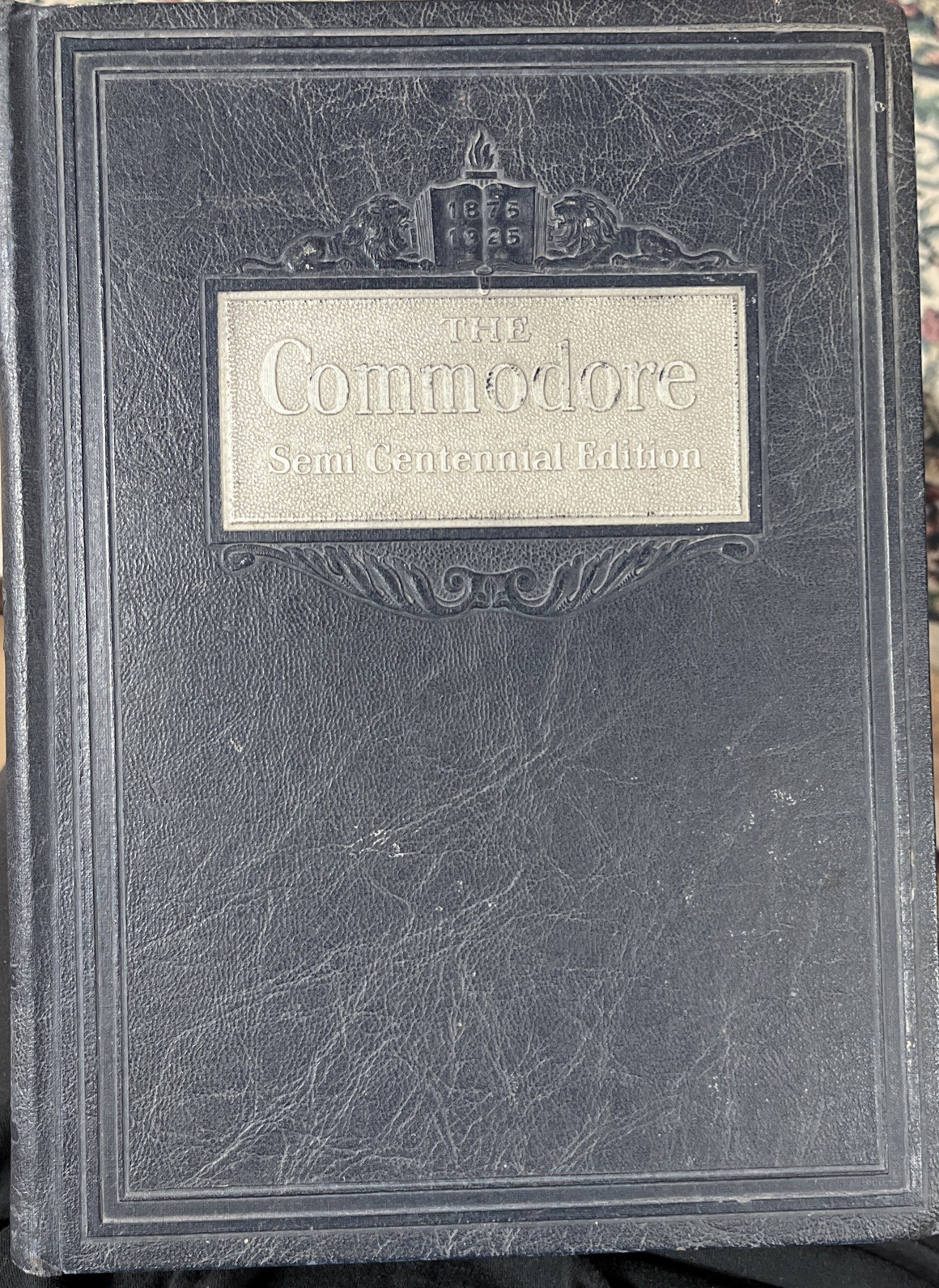 The Commodore 1925 Semi Centennial Edition Vanderbilt University College 