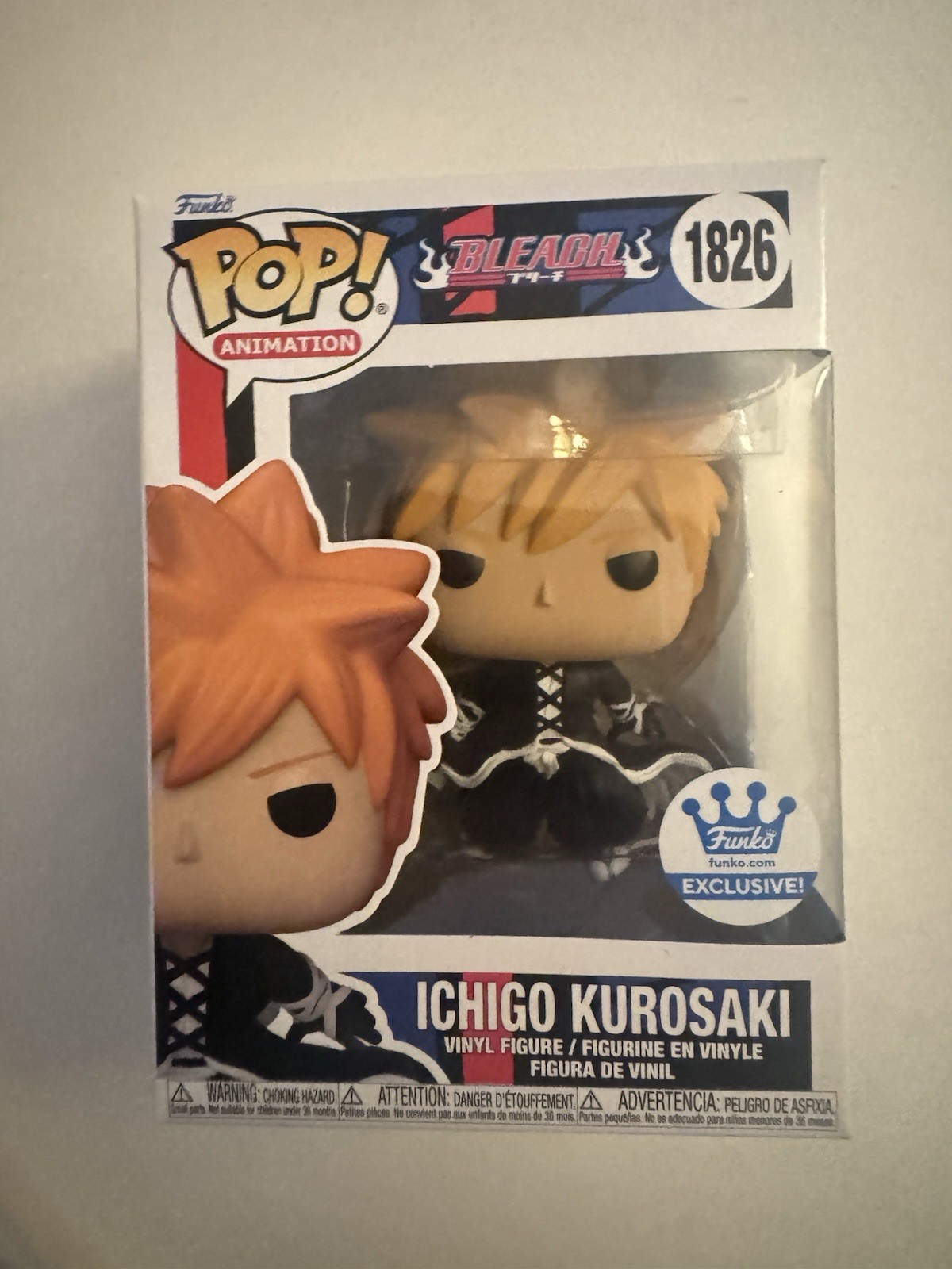 Ichigo Kurosaki #1826 Funko POP Shop Exclusive Bleach