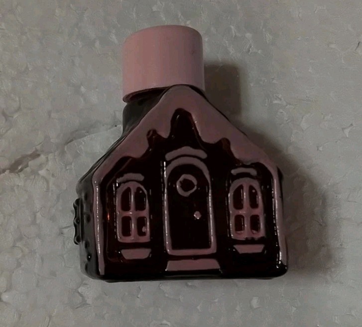 Vintage 1983 Avon perfume Gingerbread cottage bottle No box Vintage 1983 Avon perfume Gingerbread cottage bottle No box
