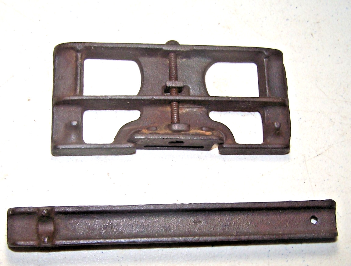 2 Piece Antique Raker Saw Tooth Gauge -2 Man Cross Cut Saw Tooth Sharping Tool