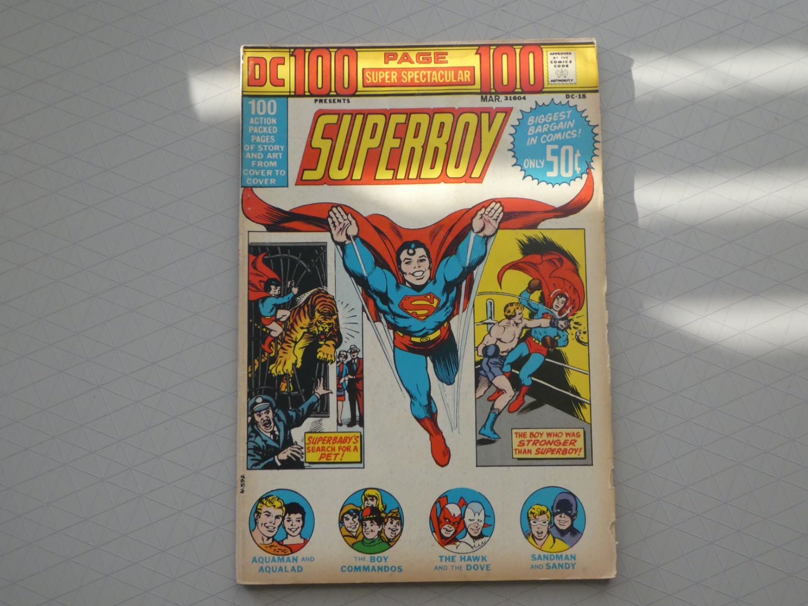 DC 100 Page Super Spectacular 1973 DC Comics Jack Kirby George Papp