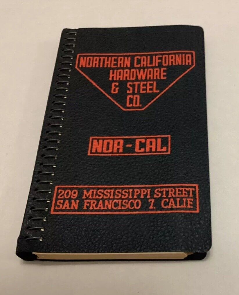 1951 Northern California Hardware & Steel Co. Catalog San Francisco