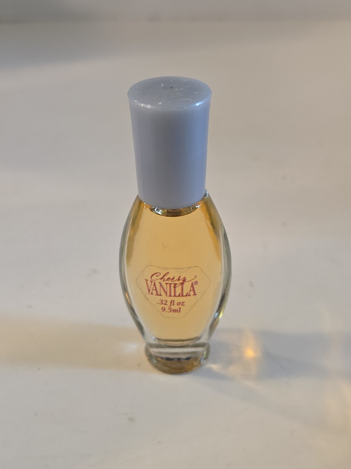 Avon Cherry Vanilla Cologne Splash Original Formula .32 Fl. Oz 9.5 Ml Silver Cap