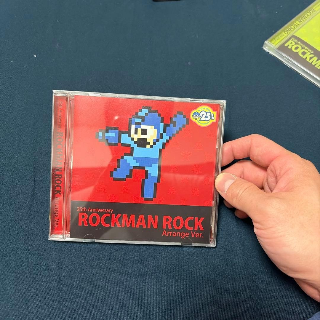 Game CD 25th AnnIversary Mega Man Rock Arrange