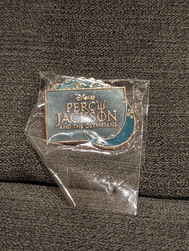 New 2026 Disney Percy Jackson and the Olympians Single Collectible Promo Pin