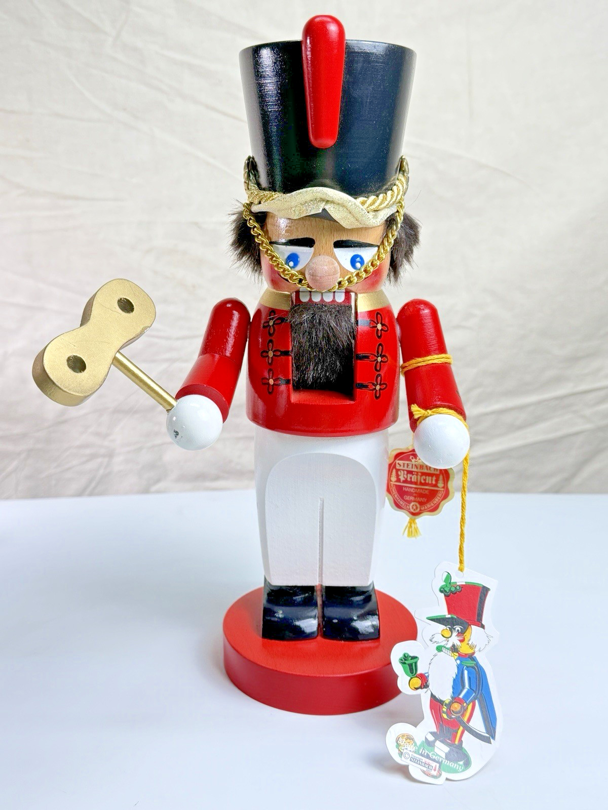 Steinbach Chubby Toy Soldier S1869 Nutcracker -- Signed, Inscribed w/ Tags 2008