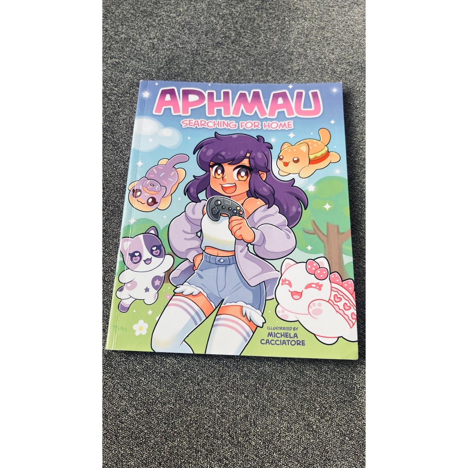 Aphmau Graphic Novel Kids One Size Blue Searching for Home Harper Alley Aphmau Graphic Novel Kids One Size Blue Searching for Home Harper Alley