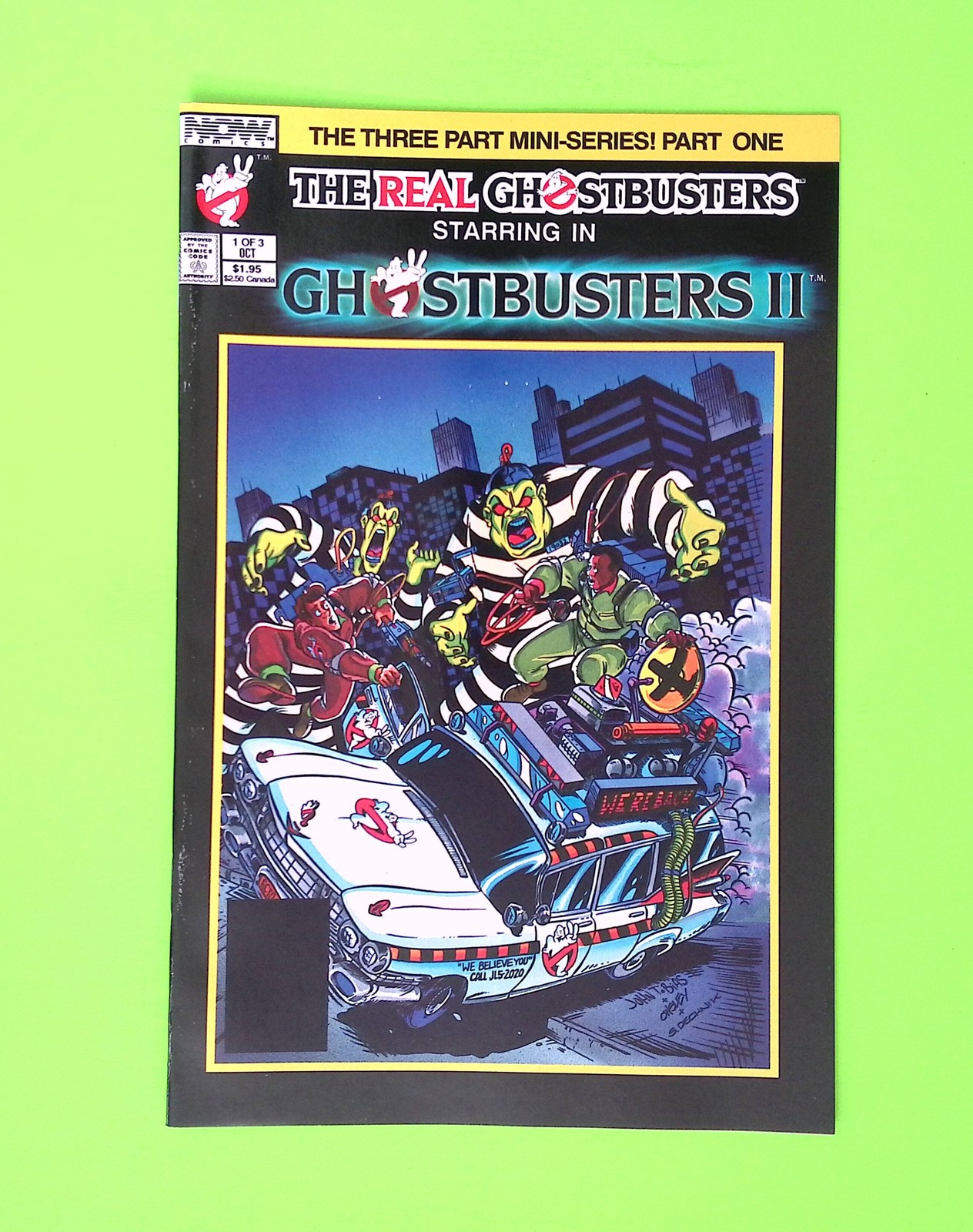 Ghostbusters II #1 1989 Now Comics High Grade Comic Book Q127-22 Ghostbusters II #1 1989 Now Comics High Grade Comic Book Q127-22