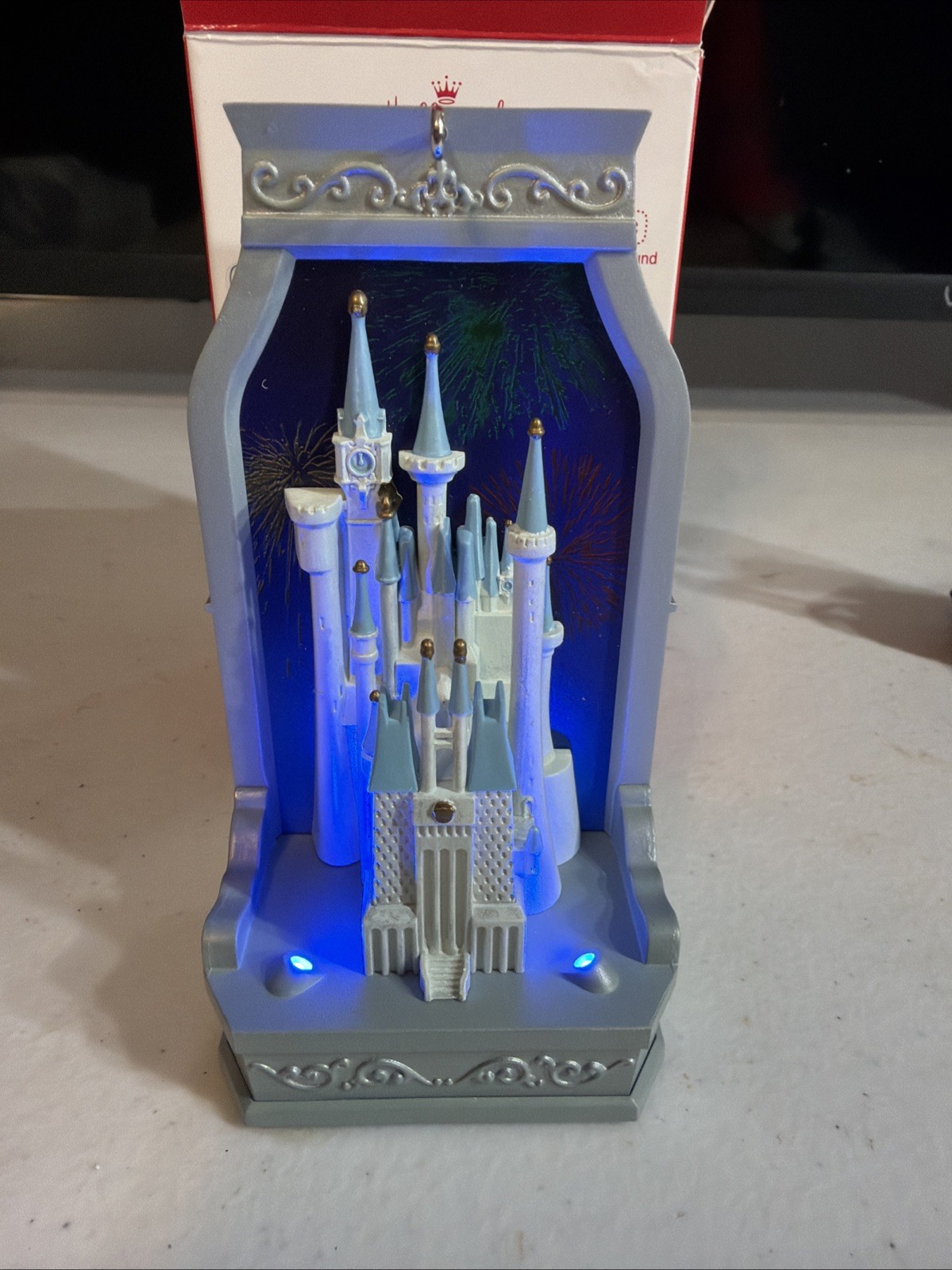 Hallmark Keepsake Disney Cinderella’s Castle Magic Light & Sound Ornament 2013 Hallmark Keepsake Disney Cinderella’s Castle Magic Light & Sound Ornament 2013