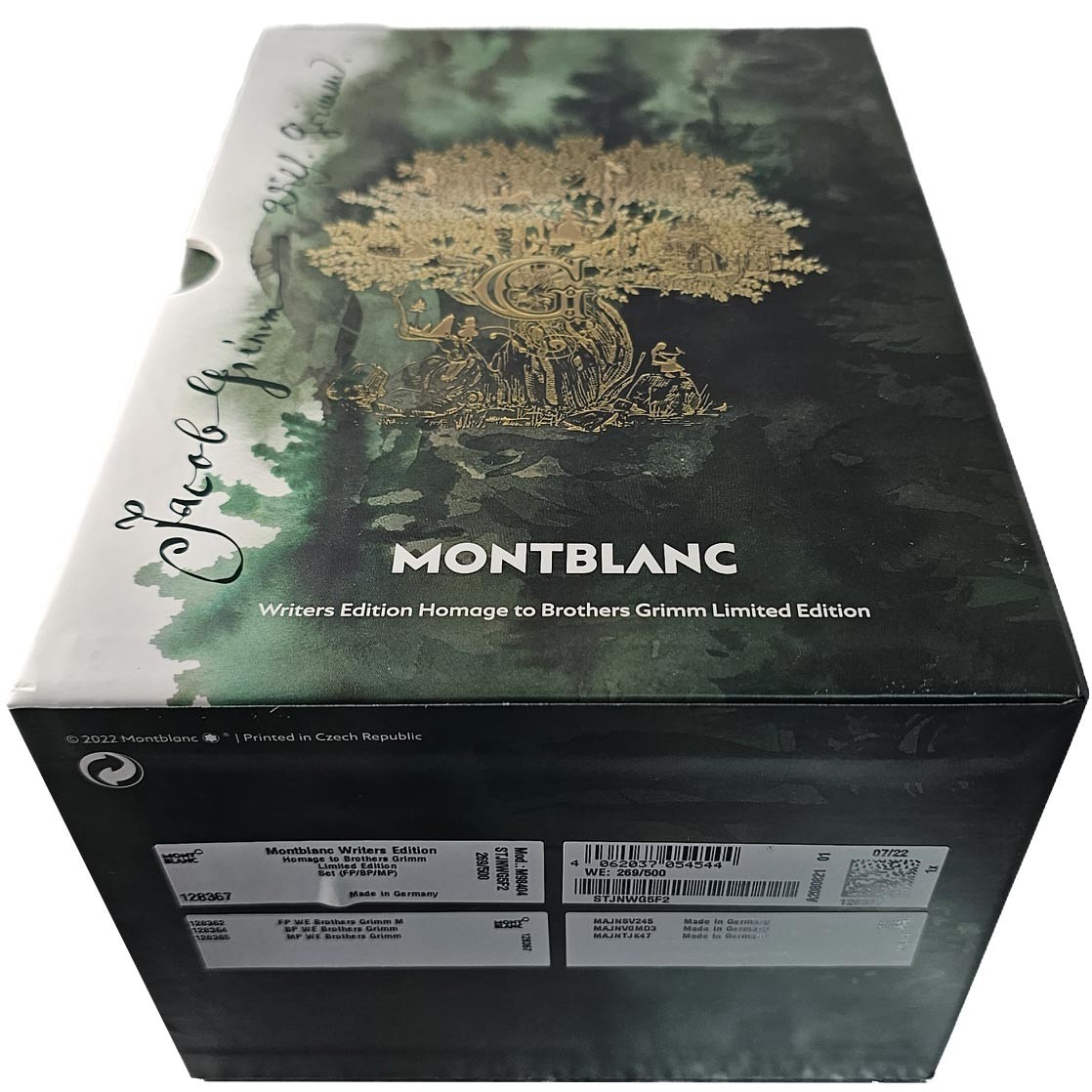 Montblanc Writers Limited Edition Brothers Grimm Set  FP+BP+MP M 128367 Unused