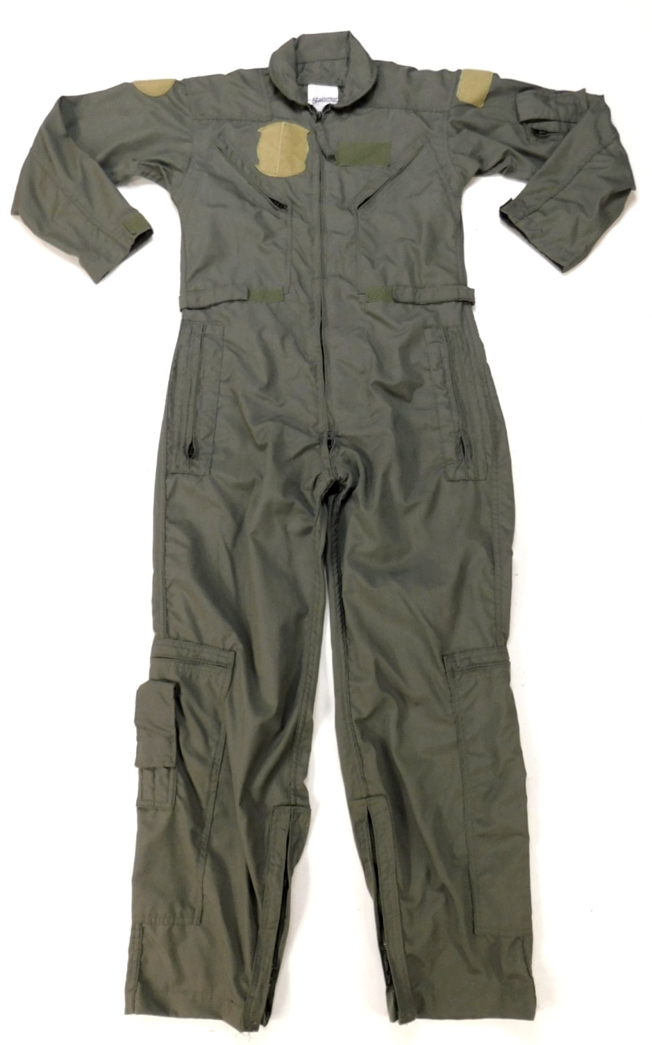 Flight Suit Flyers Coveralls 38 Short Green 1590 Summer USAF Army USN FR Uniform