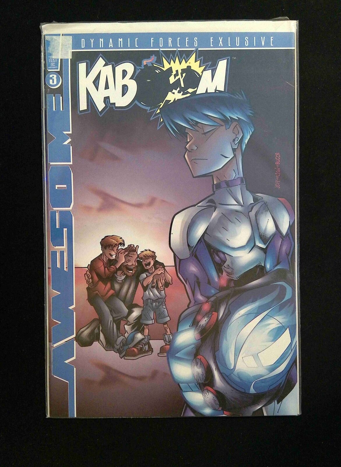 Kaboom #3DF  AWESOME Comics 1997 VF+  COA