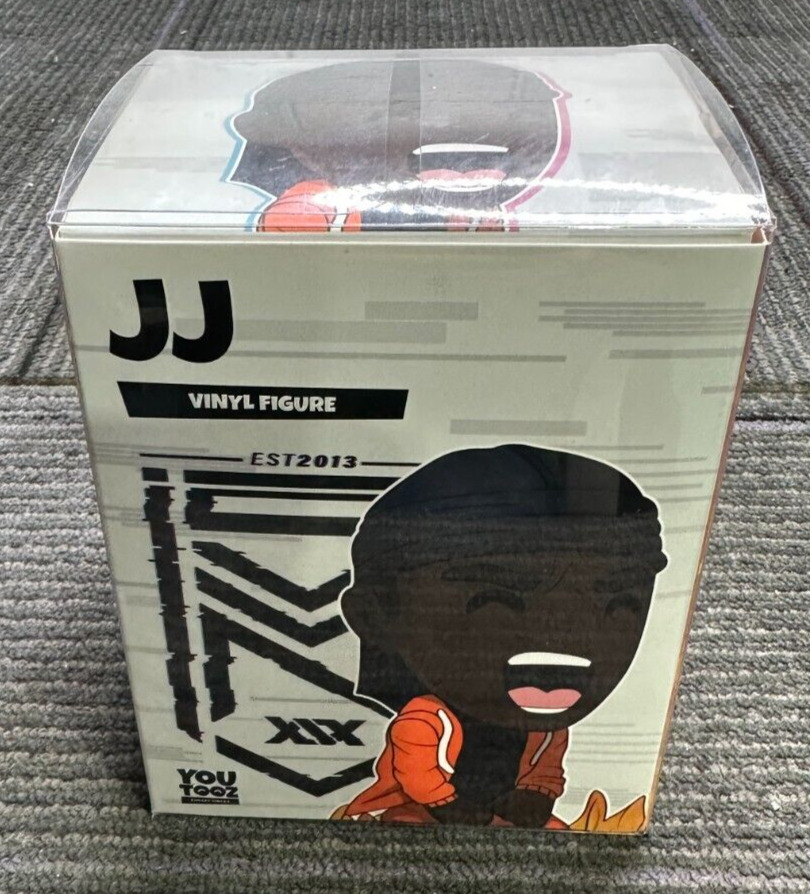 Youtooz KSI JJ Vinyl Figure Sidemen w/ Protector  There is Light Wear to the Box