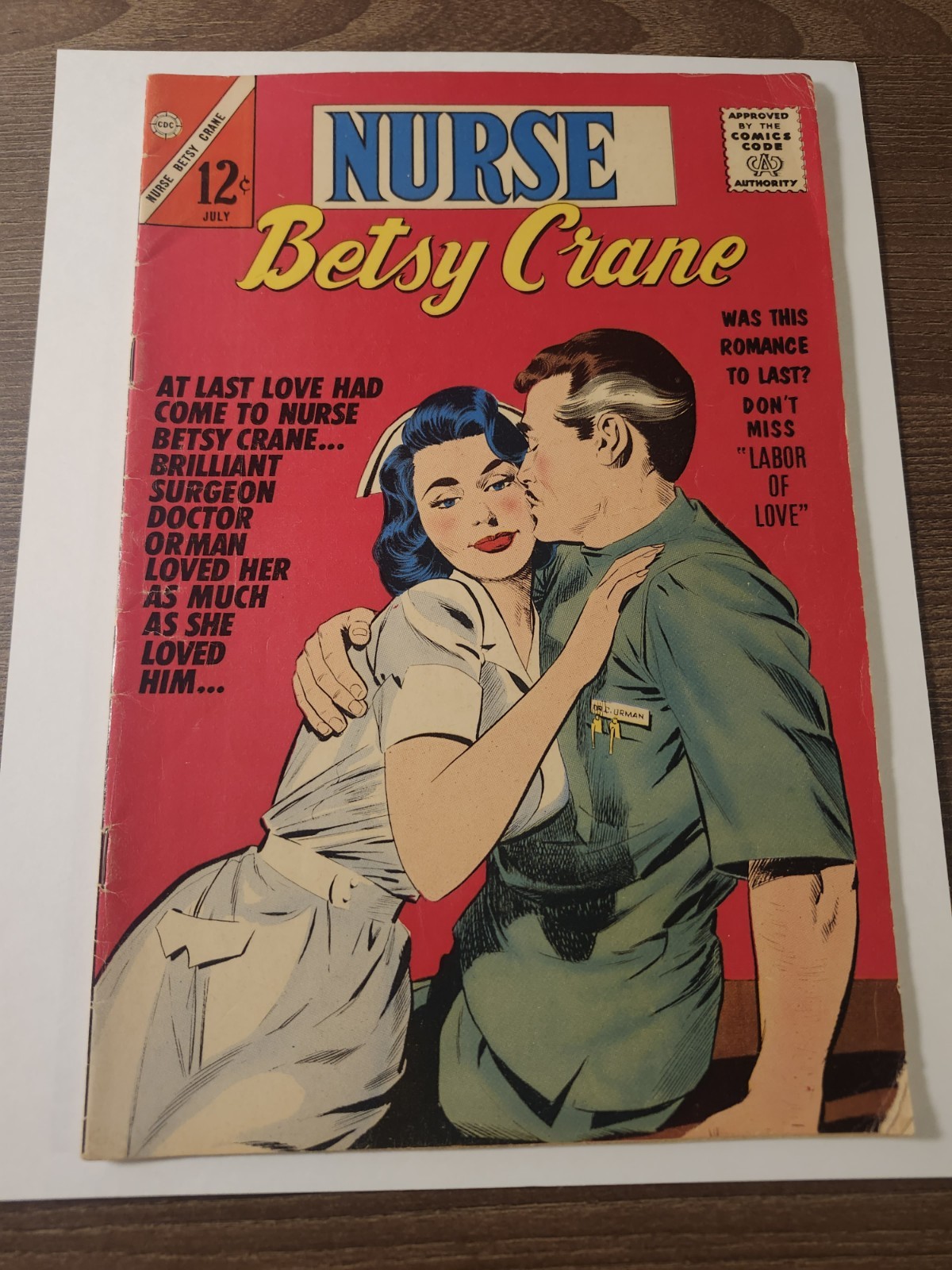 Nurse Betsy Crane #23  1963 - Charlton  -VG - Comic Book