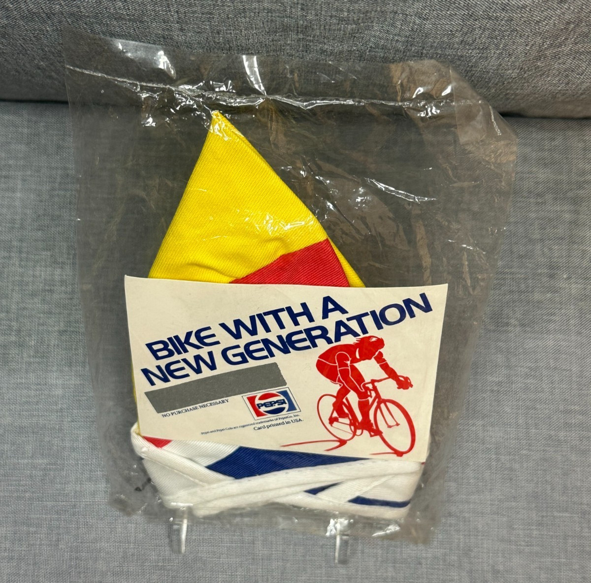 NOS 1980\'s Pepsi Cycling Hat Bicycling cap Bike with a New Generation NOS 1980\'s Pepsi Cycling Hat Bicycling cap Bike with a New Generation