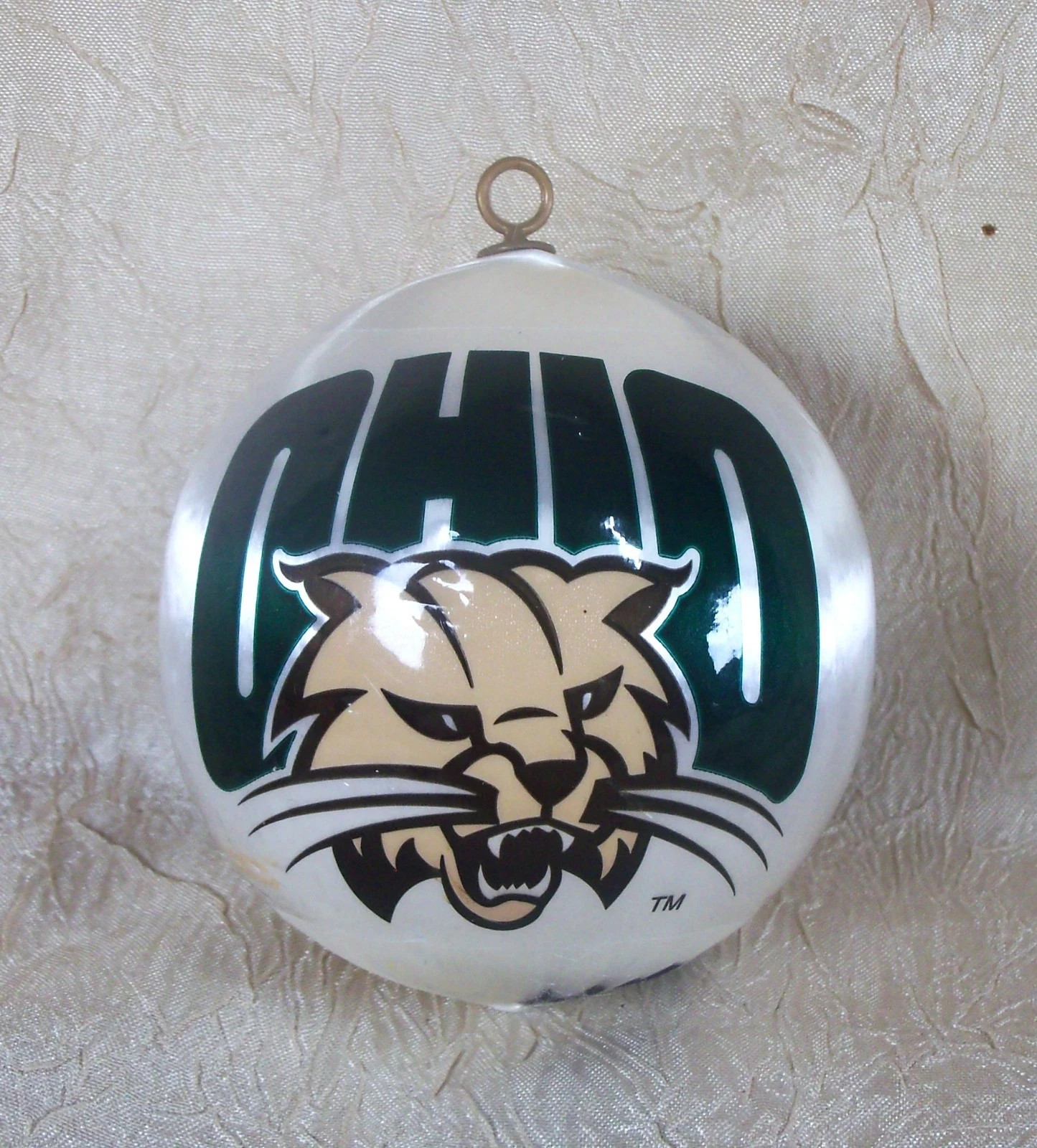 OHIO UNIVERSITY Bobcats Christmas Holiday Ornament - SEE DESCRIPTION
