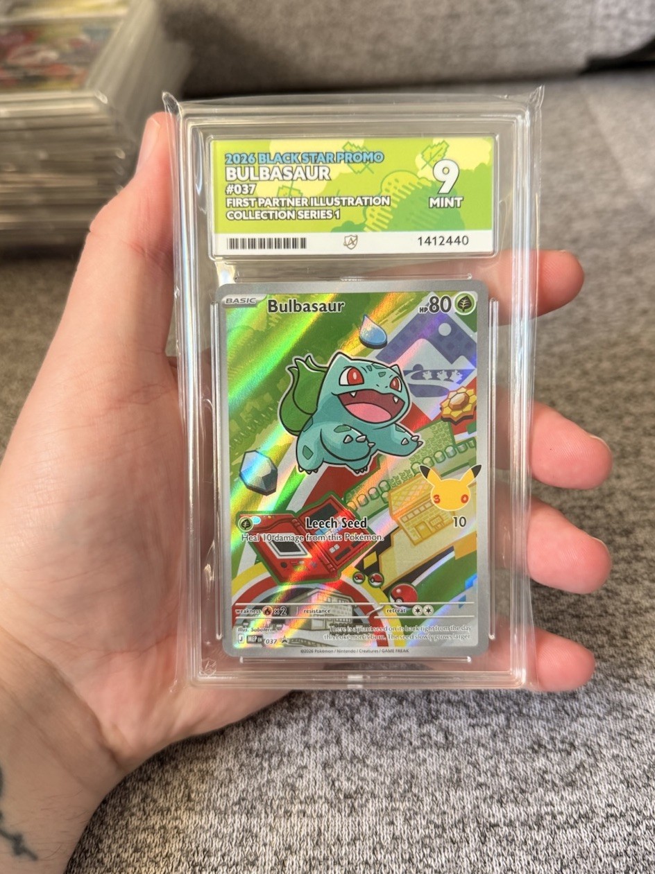 Pokemon Bulbasaur First Partner #037 Promo / ACE 9 MINT