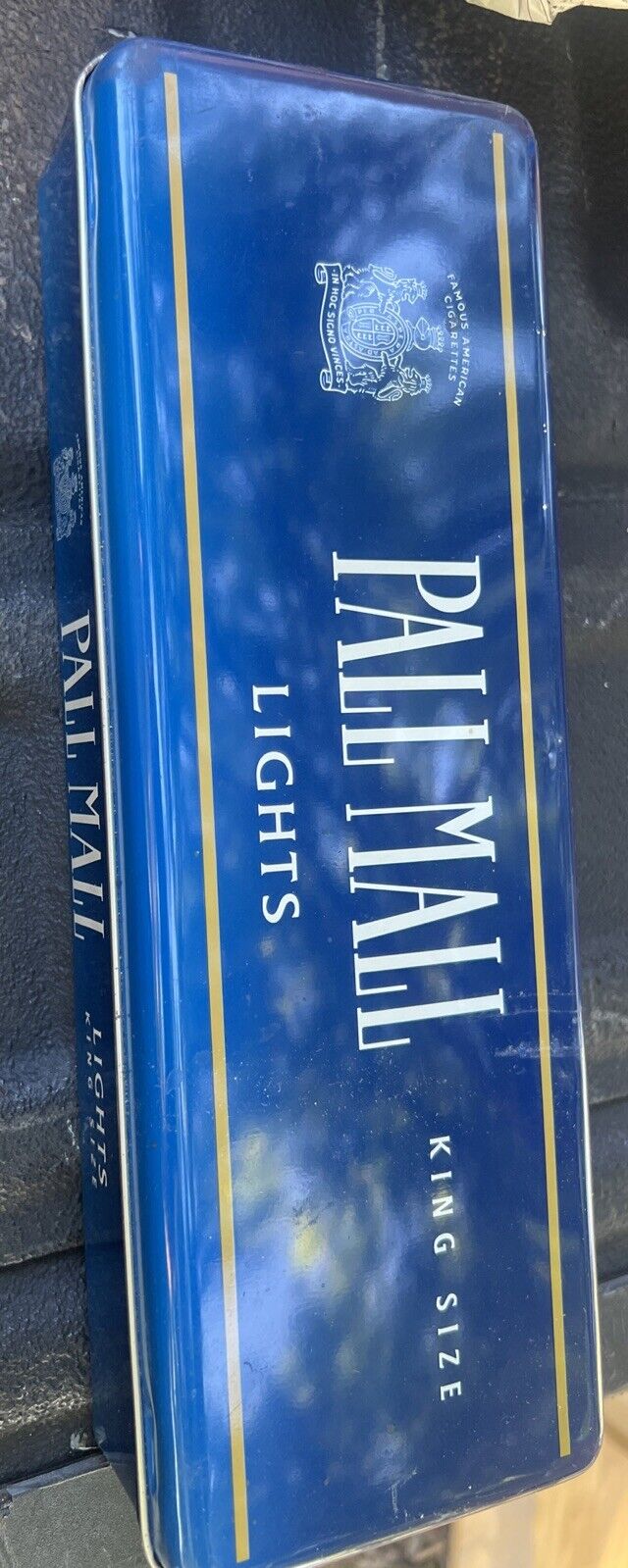 Vintage Pall Mall Lights Can 10 Empty Logger Select Lights Box’s