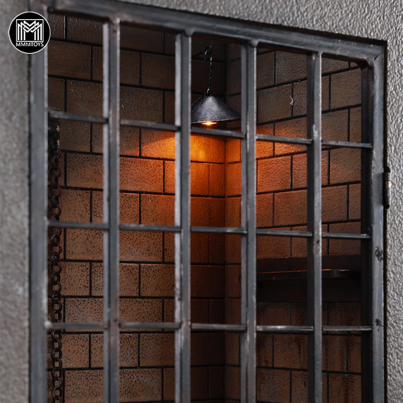 MMMTOYS 1/12 Shadow Prison Platform Scene Imprisonment Prison Building Ornament