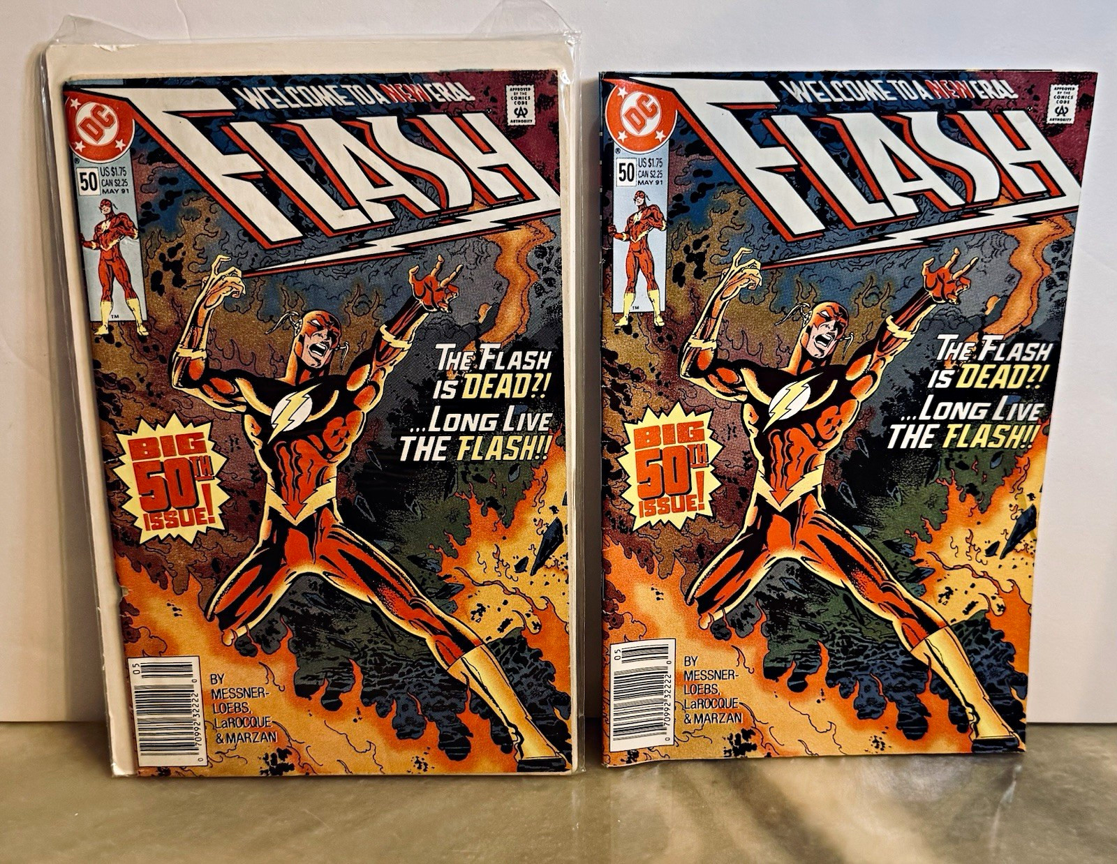 The Flash Comic Book Lot-91 books-1987- Modern Run - INCLUDES KEYS #23, #50, #76