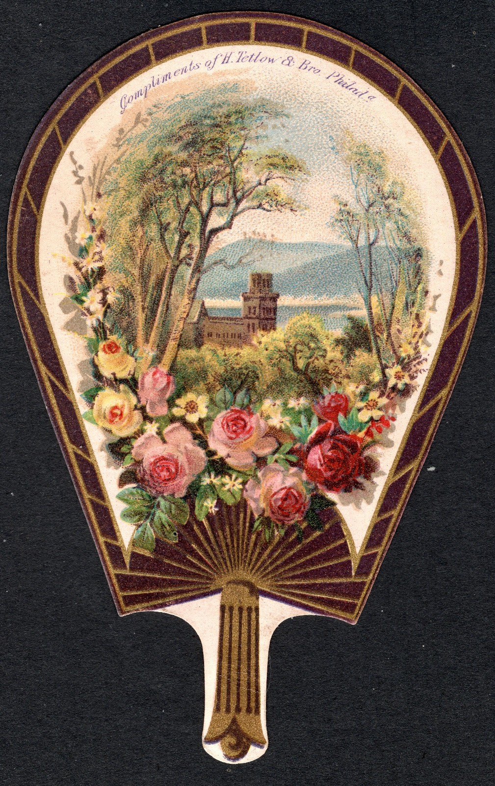 Rare, C. 1880s, Tetlow's Perfumes & Extracts, Phila. Vict. Adv. Trade Card Rare, C. 1880s, Tetlow's Perfumes & Extracts, Phila. Vict. Adv. Trade Card