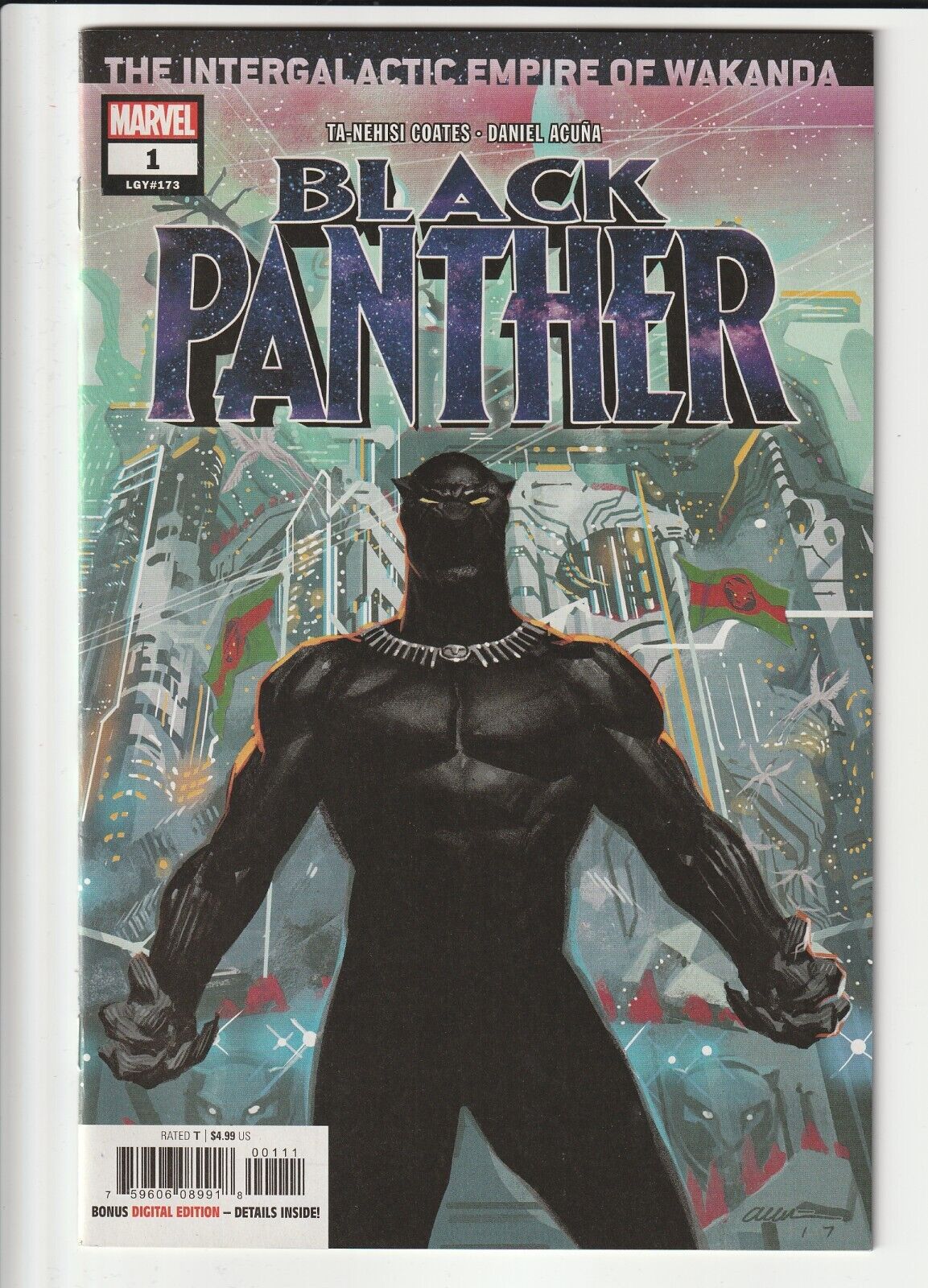 BLACK PANTHER #1 ***COVER A ***1ST PRINT (2016) NM MARVEL COMIC TA-NEHISI COATES