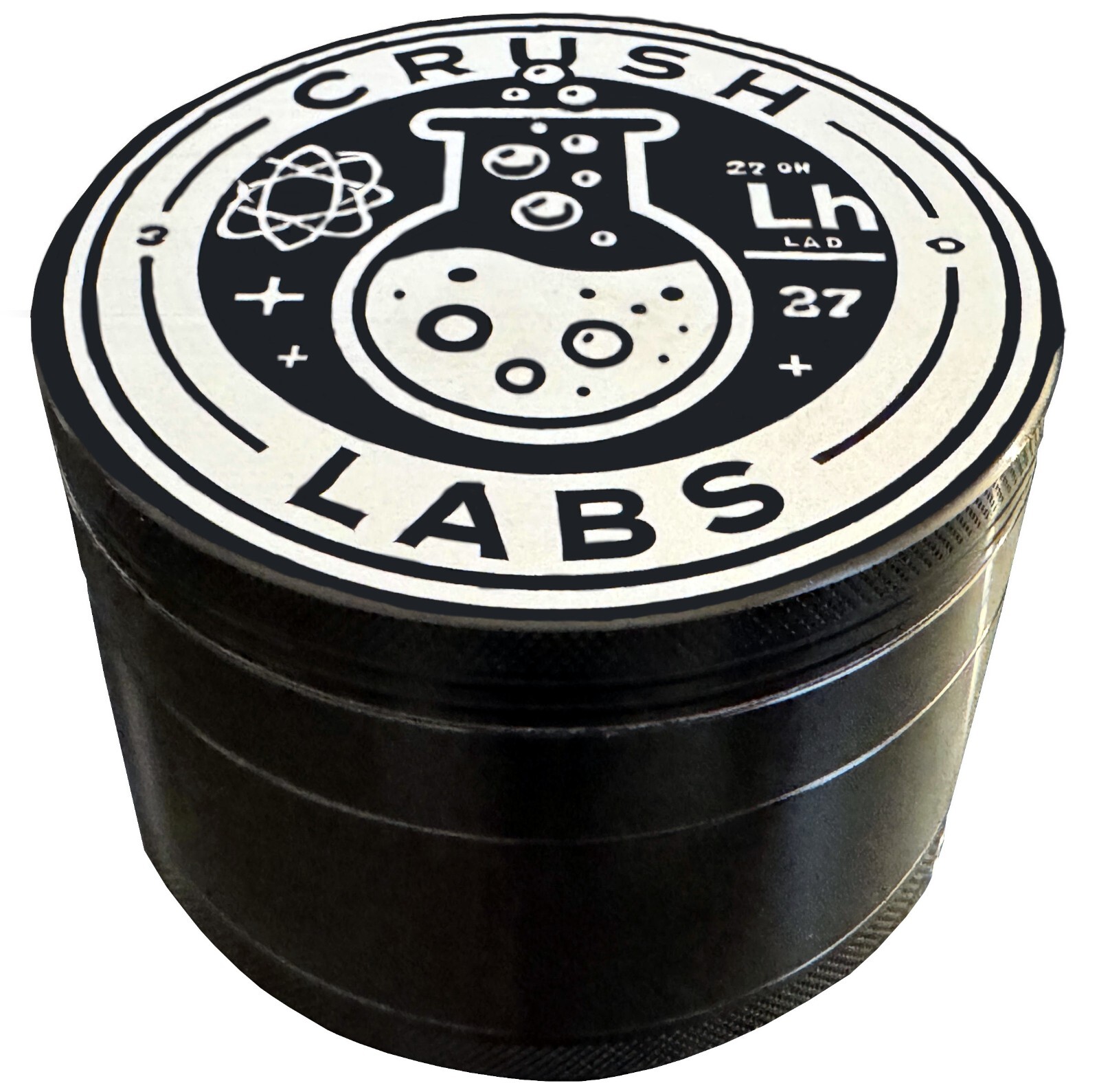 CRUSH LABS 4-Piece Aluminum Herb Grinder 2.5\