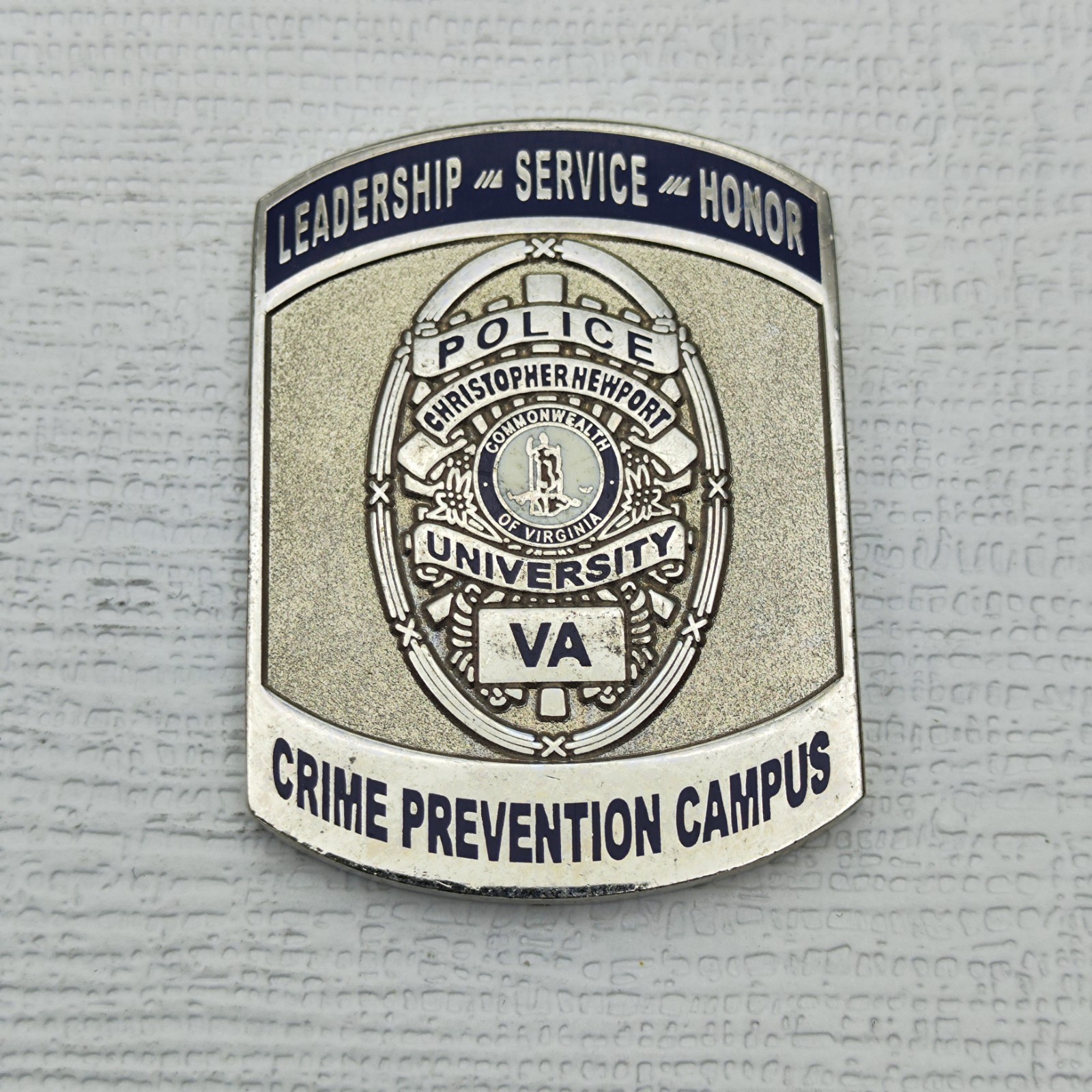 Christopher Newport University Police Department Challenge Coin