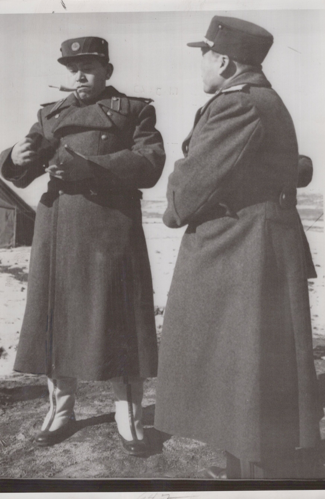 1951 General Nam Il Truce Talks Panmunjom Korea Vintage Original Press Photo