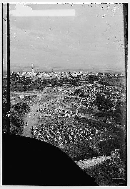 Jaffa to Jerusalem, Ramleh Arimathea from the tower 1920s Old Photo