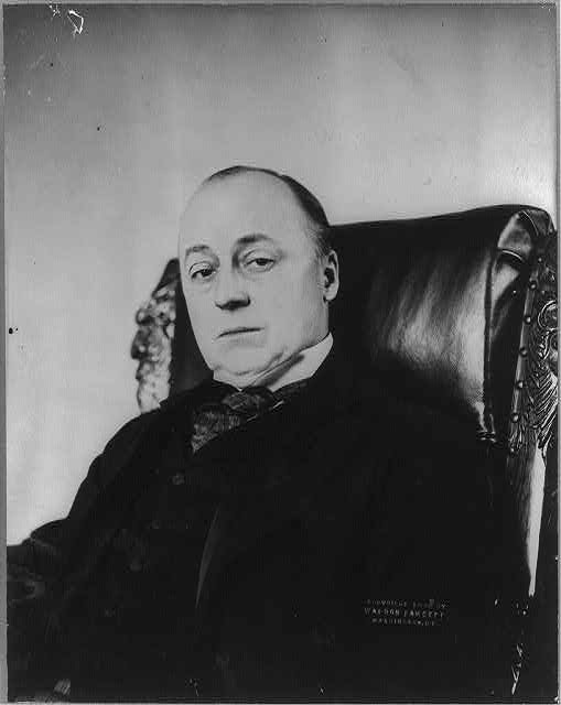 Photo:Philander C Knox 1908 Head and Shoulders Portrait Seated in Chair