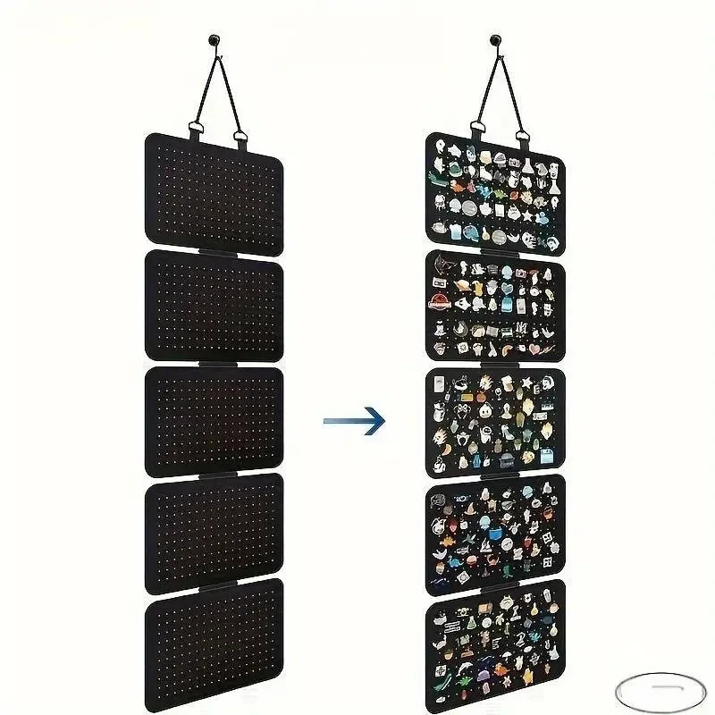 ⭐2-DAY SALE⭐ PIN COLLECTION  5 SECTION DISPLAY BOARD HANGING / FOLDING STORAGE