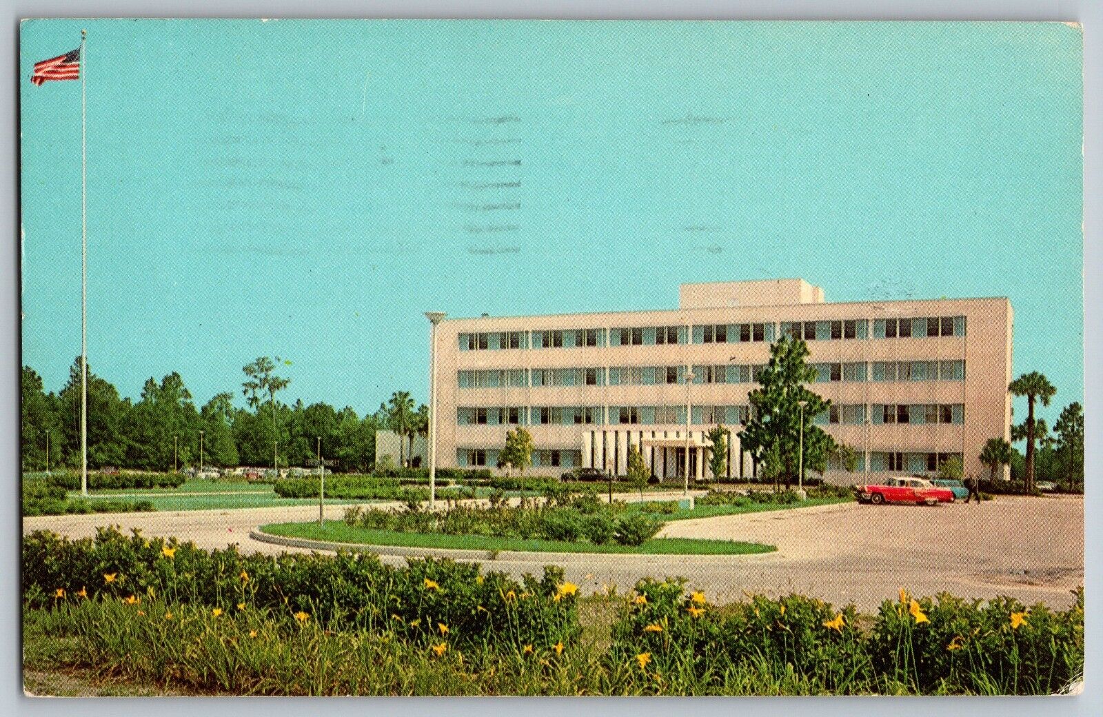 Deland, Florida FL - West Volusia Memorial Hospital - Vintage Postcard