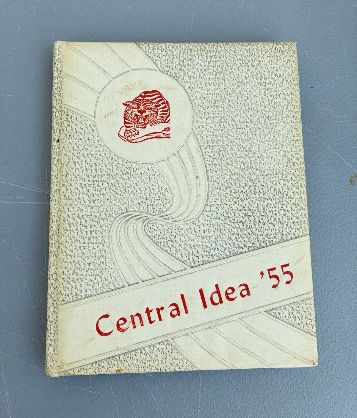 1955 Central Idea Annual High School Savannah TN Ray Gibbs Sammy Armstrong