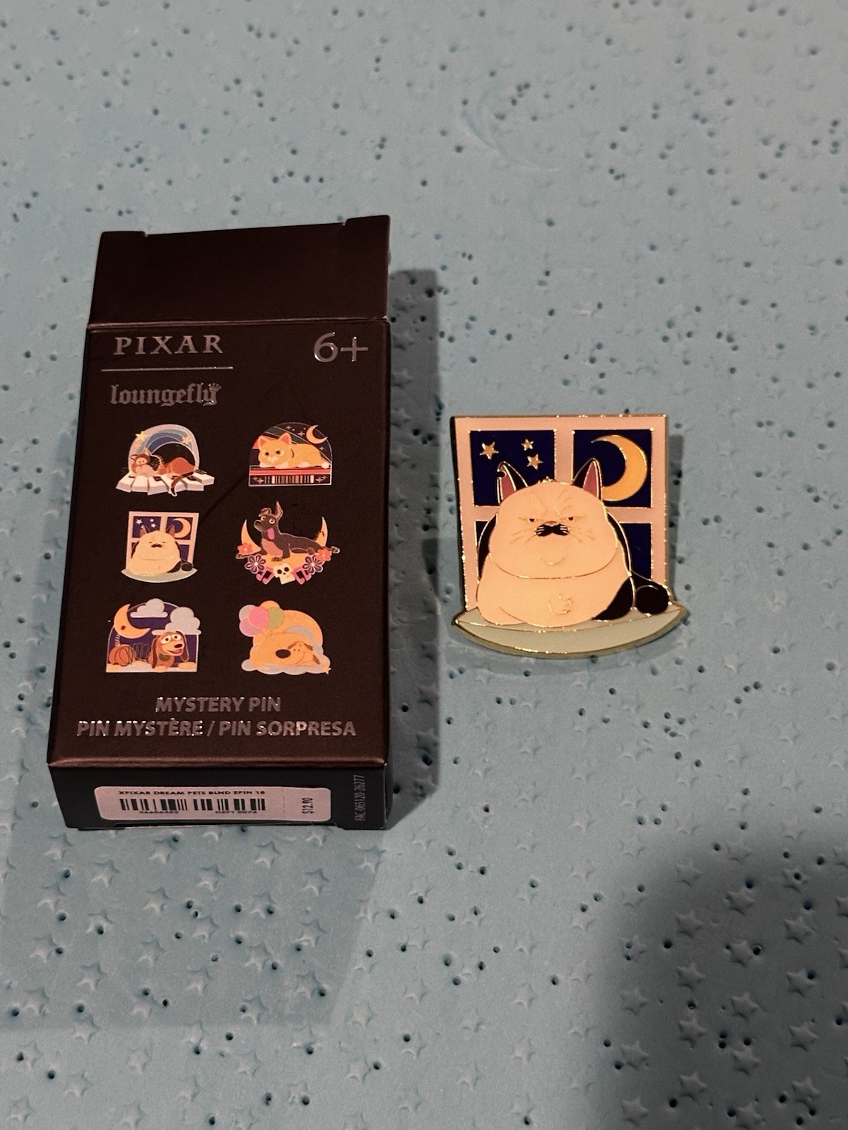 Pixar Disney dream Pets Pin BoxLunch Loungefly Pin Machiavelli Luca