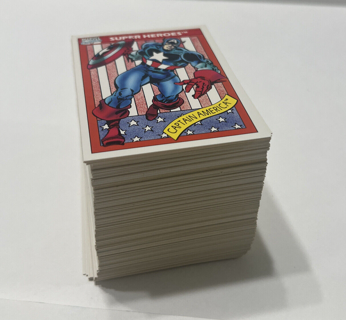 1990 Impel Marvel Universe Series 1 Trading Cards COMPLETE BASE SET #1-162 
