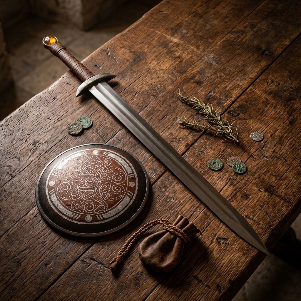 Handmade Serpent Breath Sword The Last Kingdom Sword Of Uthred Viking Replica