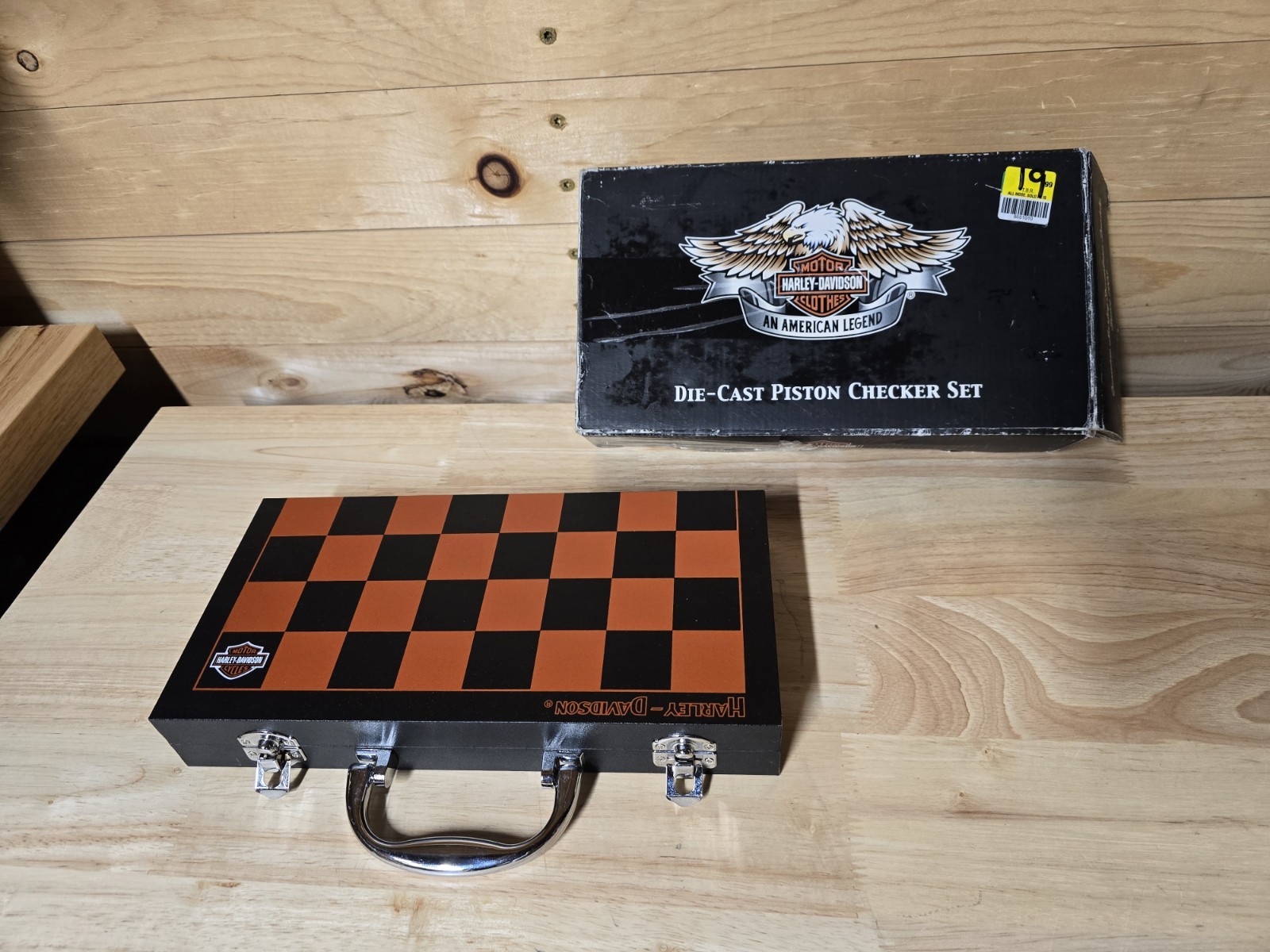 Harley Davidson Die-Cast Piston Checker Set