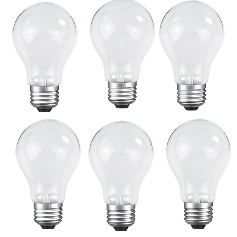 JUNFMLY 60 Watt Incandescent 2.36 inches diameter, 3.79 length, White JUNFMLY 60 Watt Incandescent 2.36 inches diameter, 3.79 length, White
