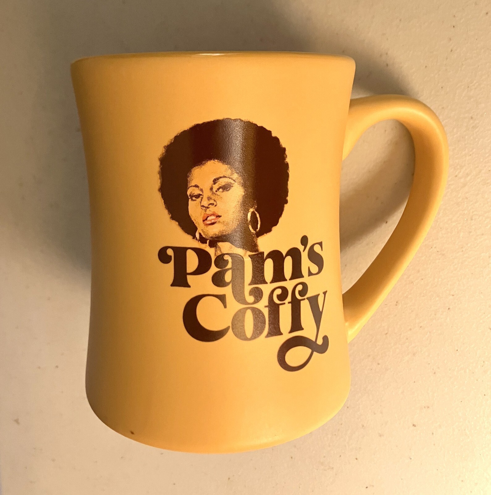 Pam’s Coffy Coffee Mug - Pam Grier Quentin Tarantino-Vista Theatre-Coffee Cup