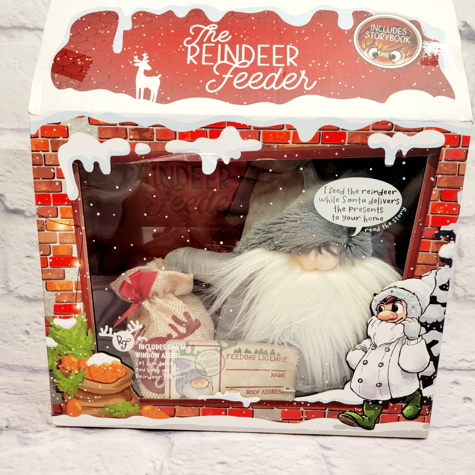 The Reindeer Feeder Christmas Toy Shrumann Gnome Holiday Elf Storybook Tradition The Reindeer Feeder Christmas Toy Shrumann Gnome Holiday Elf Storybook Tradition