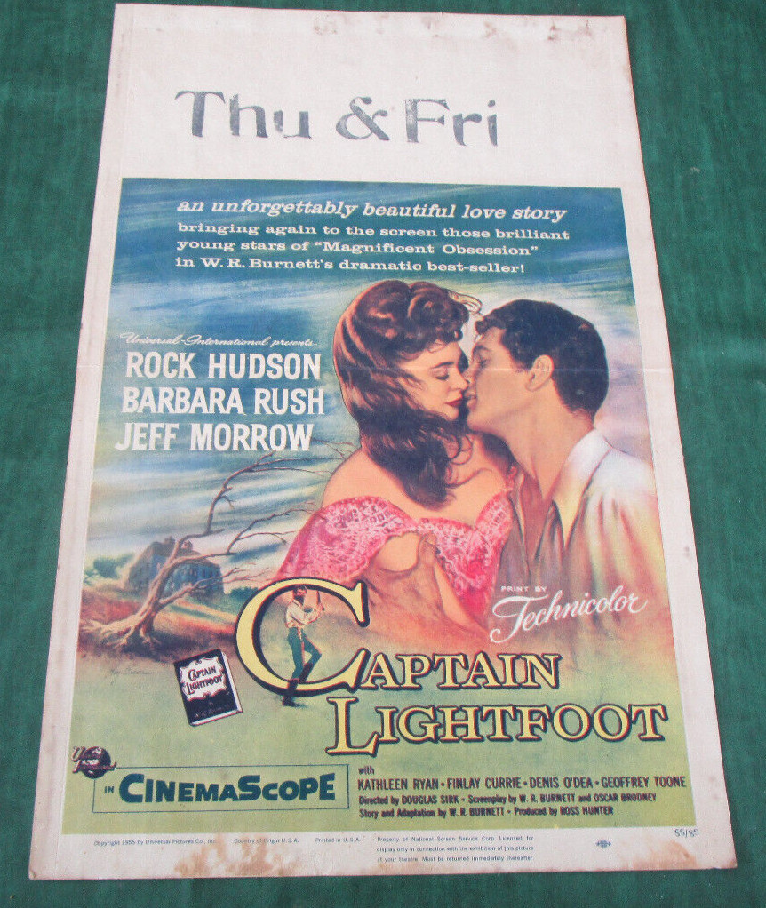 Captain Lightfoot Window Card Poster 14x22\
