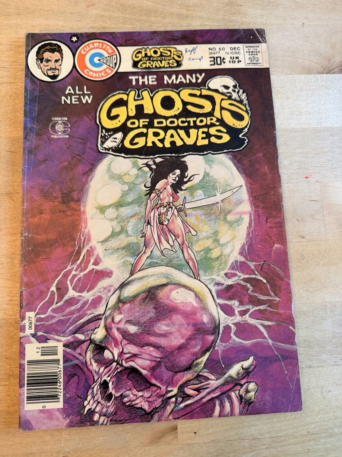 The Many Ghosts of Dr Graves #60 (Charlton Comics 1976) 