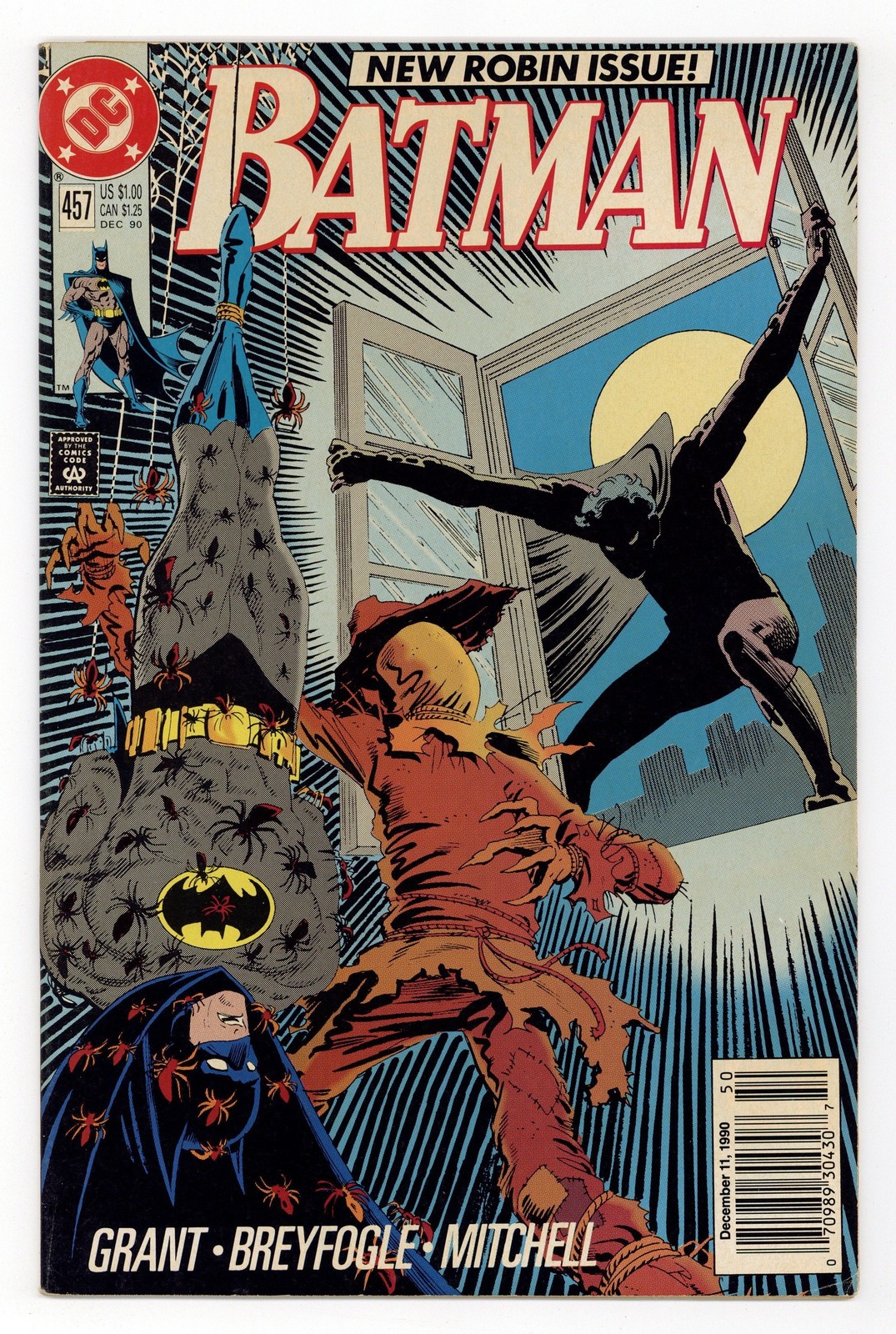 Batman #457REP.N VG- 3.5 1990