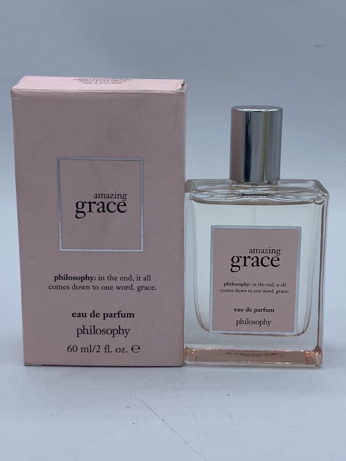 Philosophy Amazing Grace Eau De Parfum Spray 2 oz. 60 Ml Authentic *See Details*