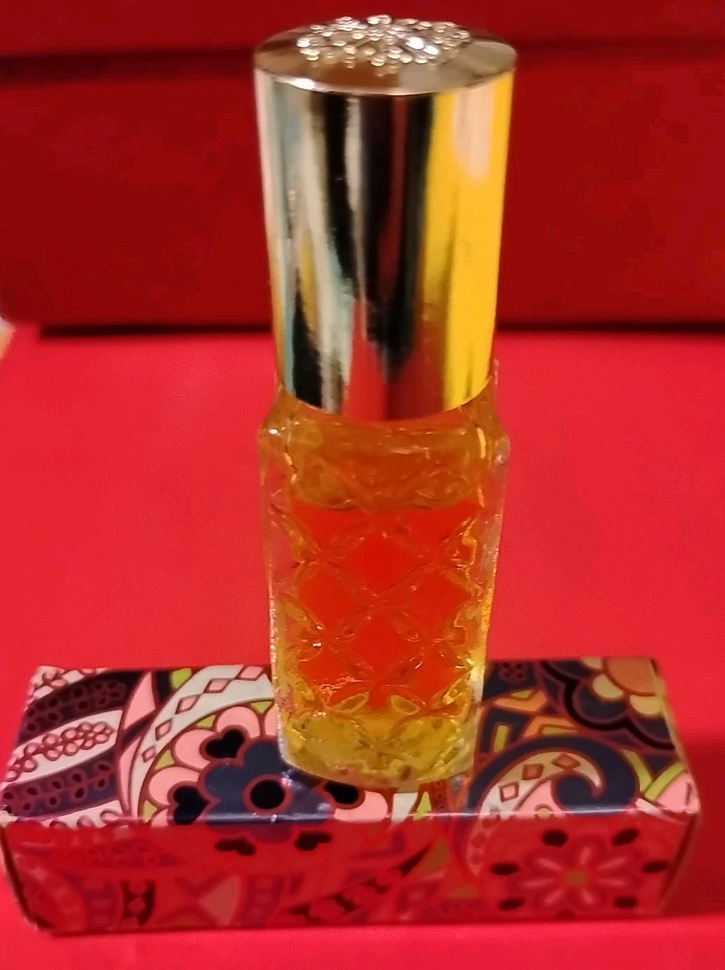 Avon Topaze Rollette Purse Concentrate Perfume .33 FL Oz. New Old Stock.